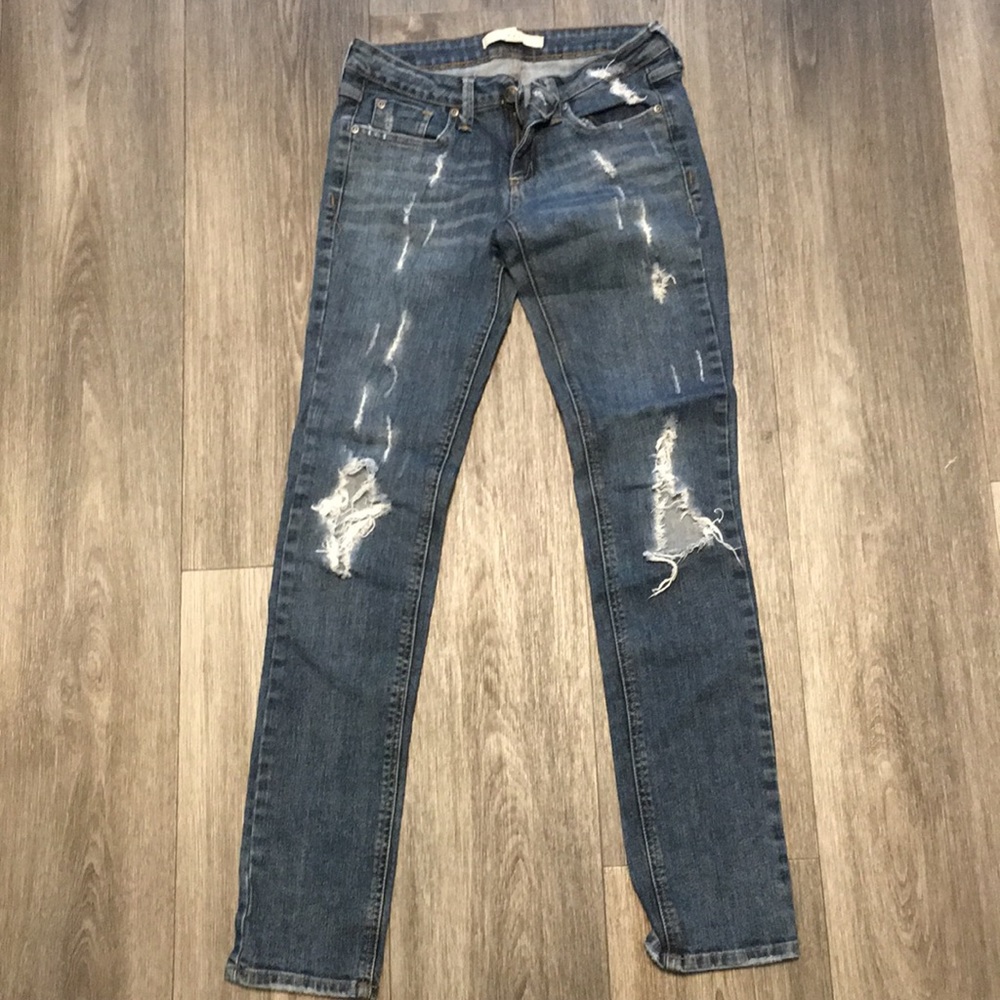 Forever 21 ripped jeans